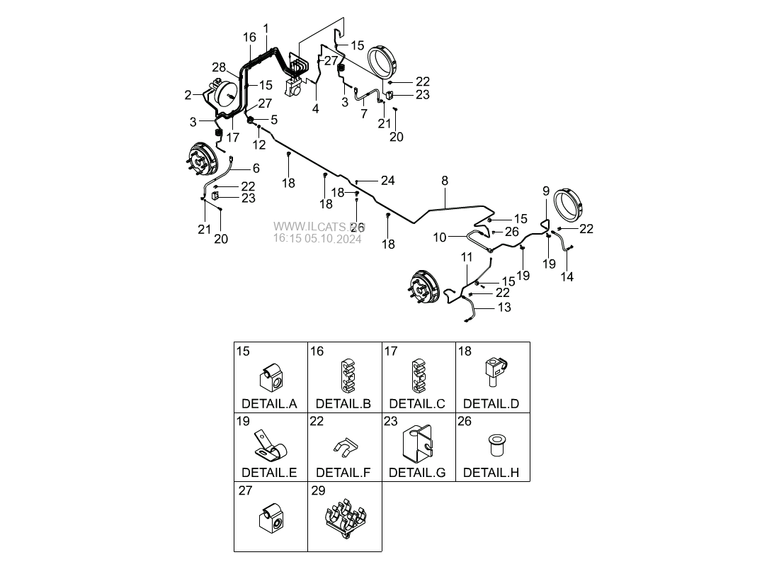 Тормозная система саньенг кайрон схема