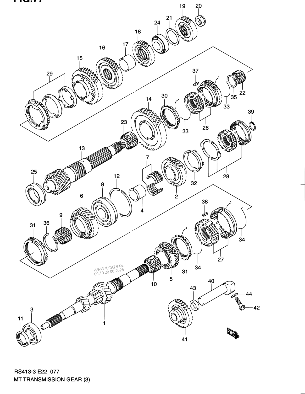 Mt Transmission Gear Mt Rs415 Rs416 Suzuki Swift Rs416 3 Magyar