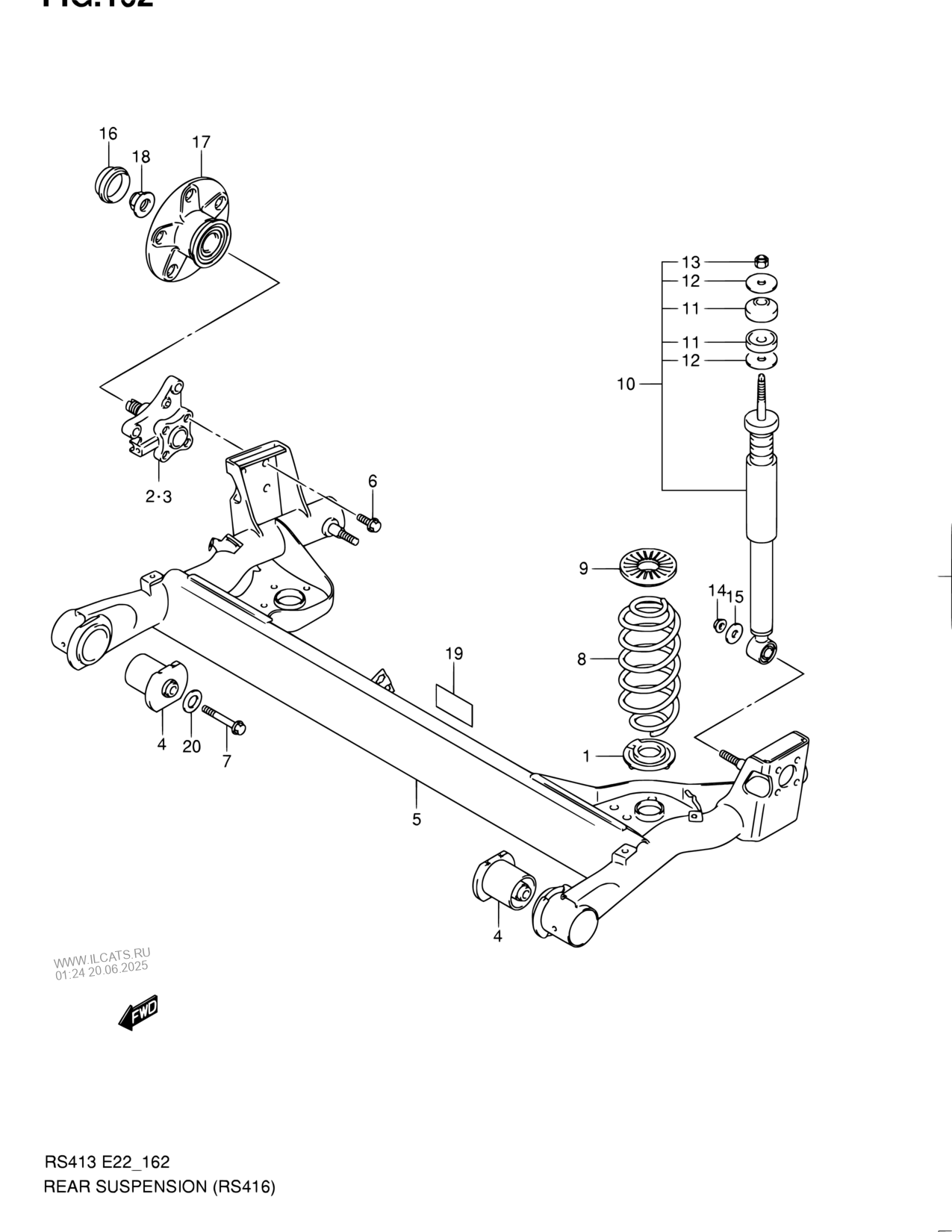 Rear Suspension Rs416 Suzuki Swift Rs416 2 Magyar