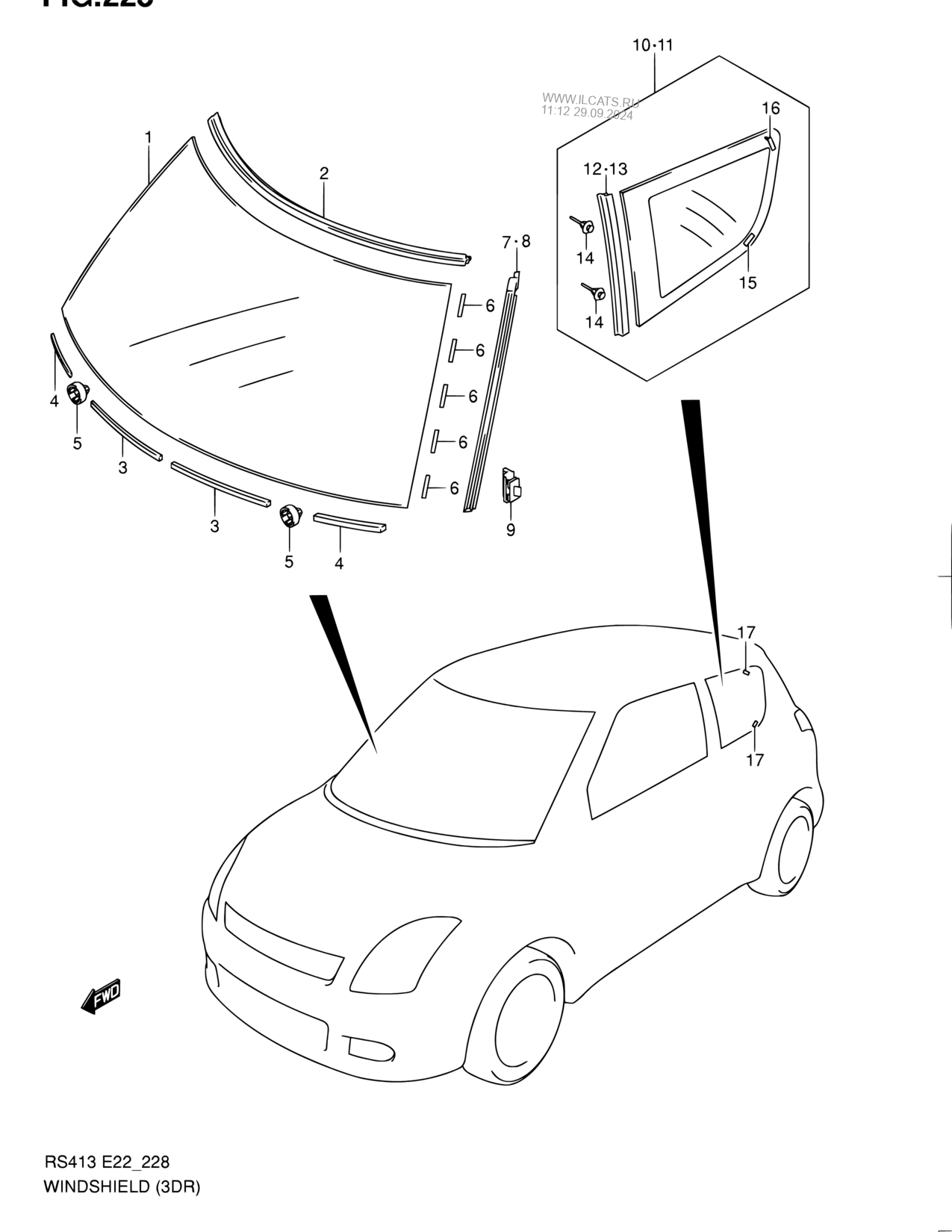 Windshield 3dr Suzuki Swift Rs416 2 Magyar