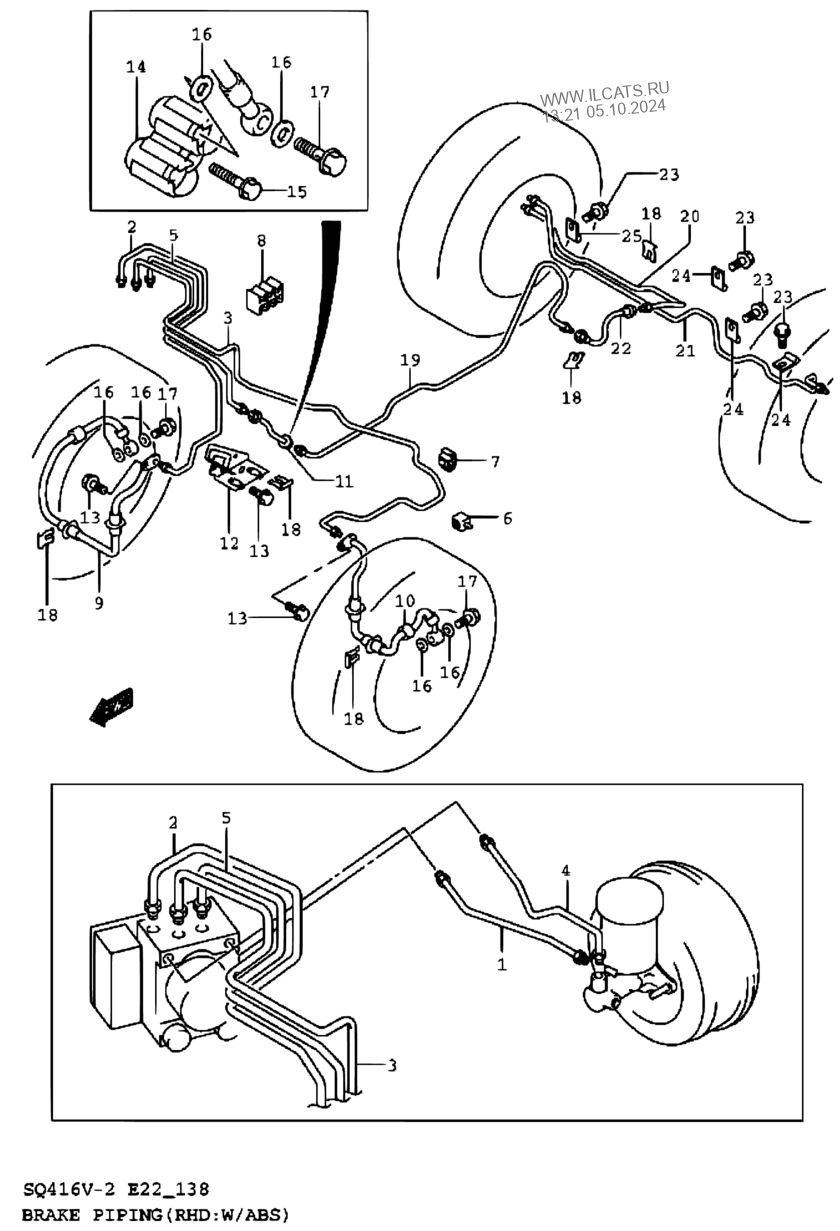 Прокачка тормозов сузуки гранд витара - 96 фото