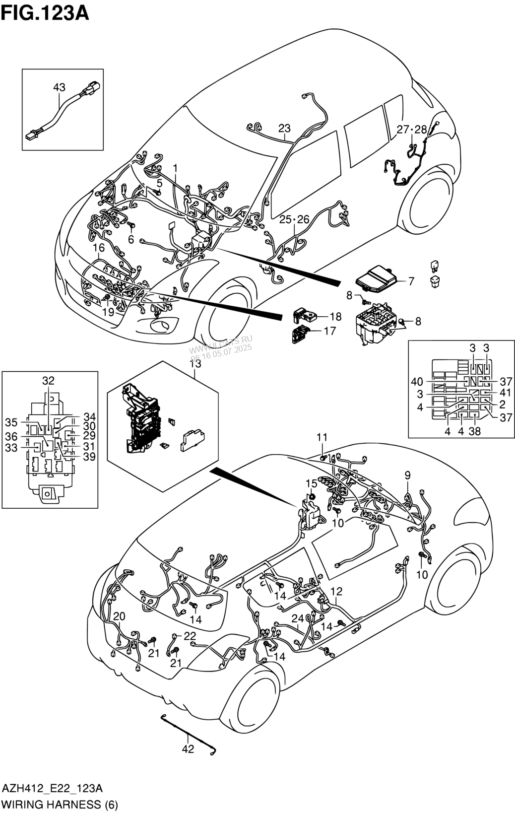 Suzuki Swift Wiring Harnes Diagram - Complete Wiring Schemas