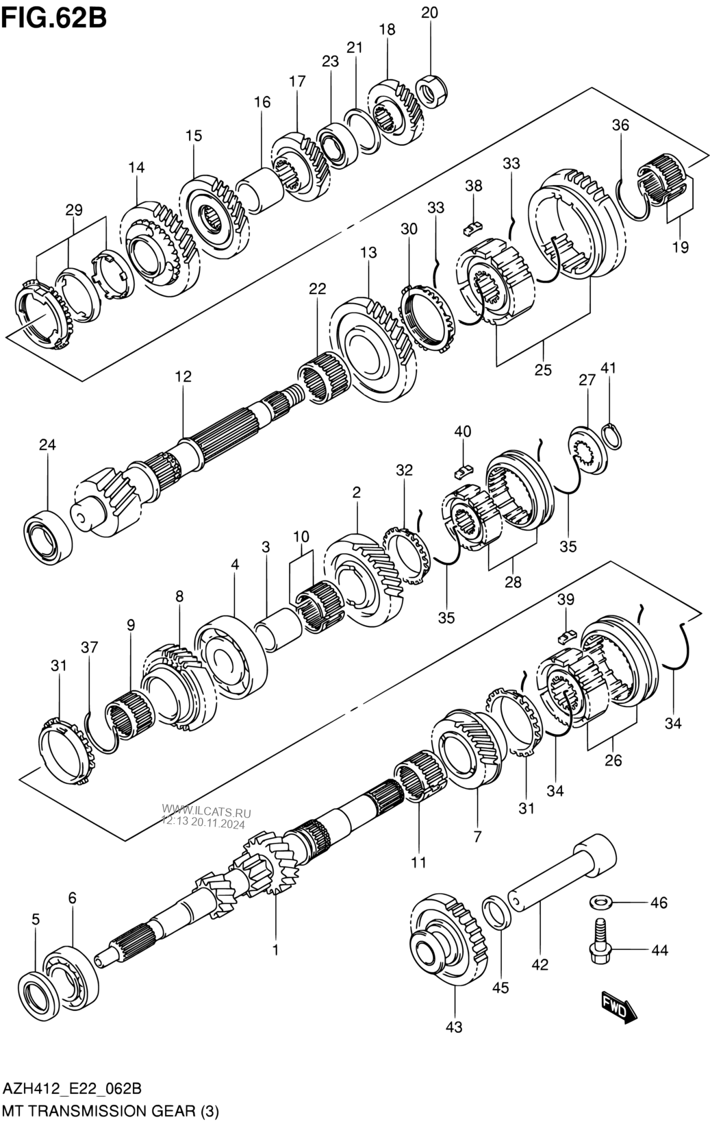 Mt Transmission Des Vitesses Mt K12b Rhd Suzuki Swift Azh412 E35