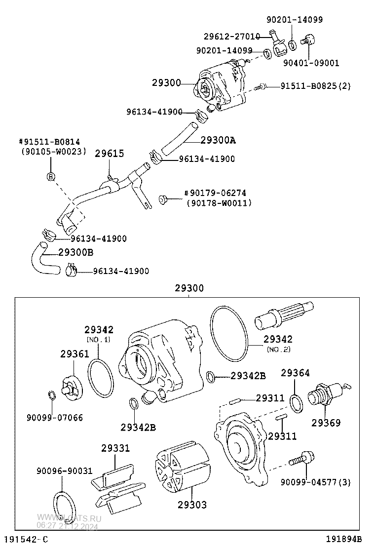 Tool/Engine/Fuel TOYOTA AVENSIS&(273550)