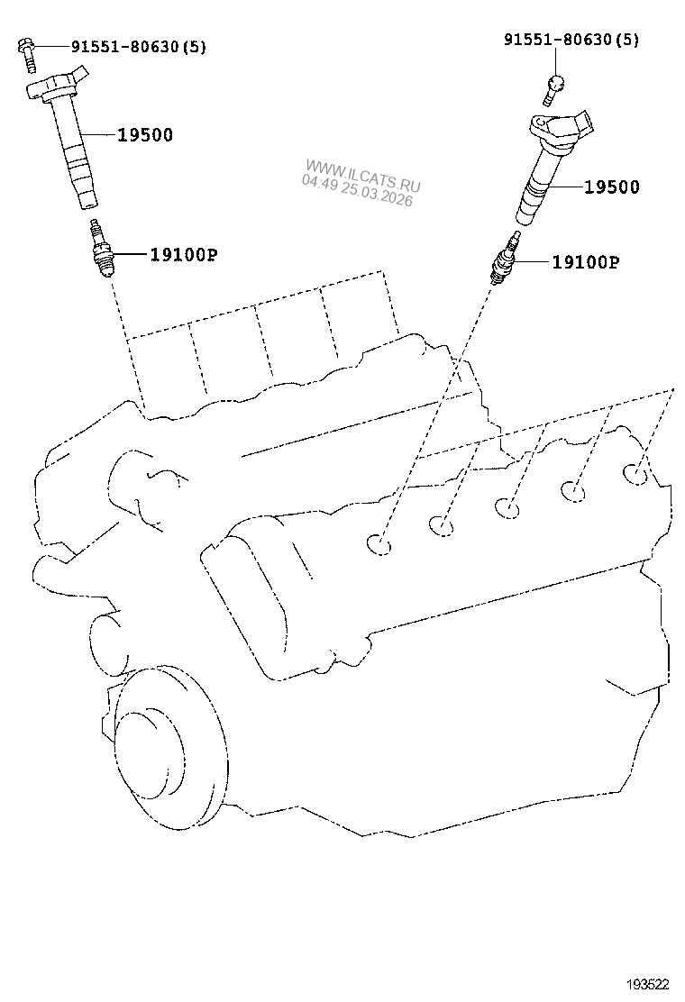 Схема стартера тойота королла - фото