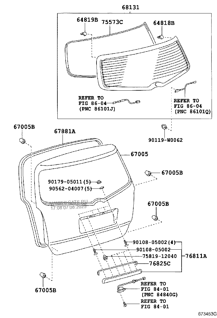 back-door-panel-glass-toyota-corolla-verso-157230