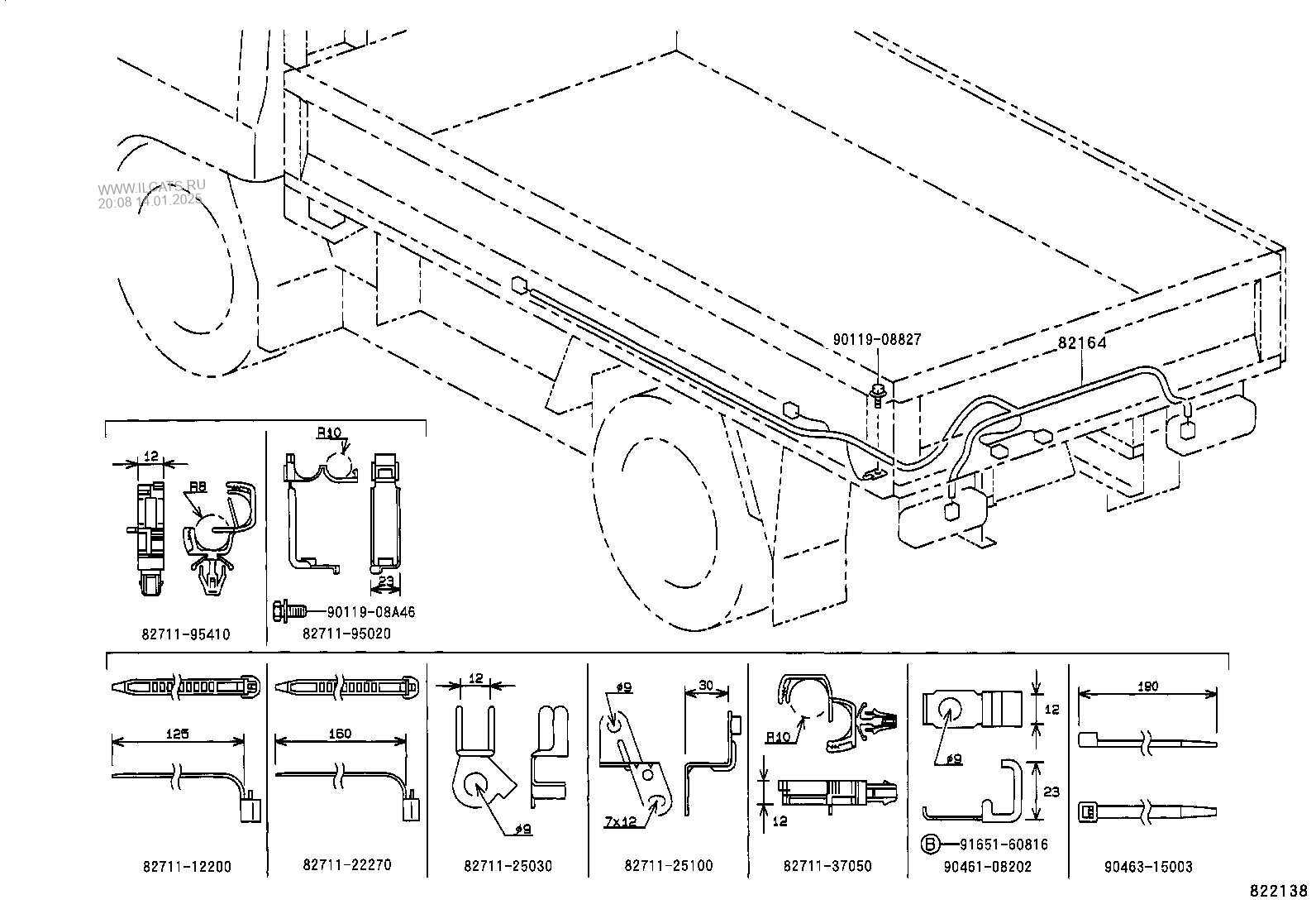 Схема toyota dyna 150