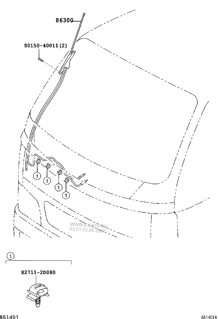 Toyota w58814 схема