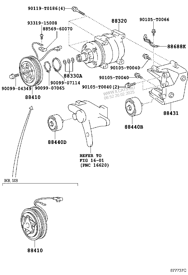 Heating Air Conditioning Compressor Toyota Hilux Nbsp 672570