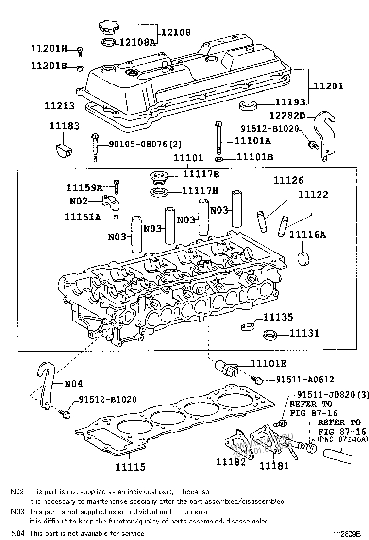 CYLINDER HEAD TOYOTA LAND CRUISER PRADO&(781350)