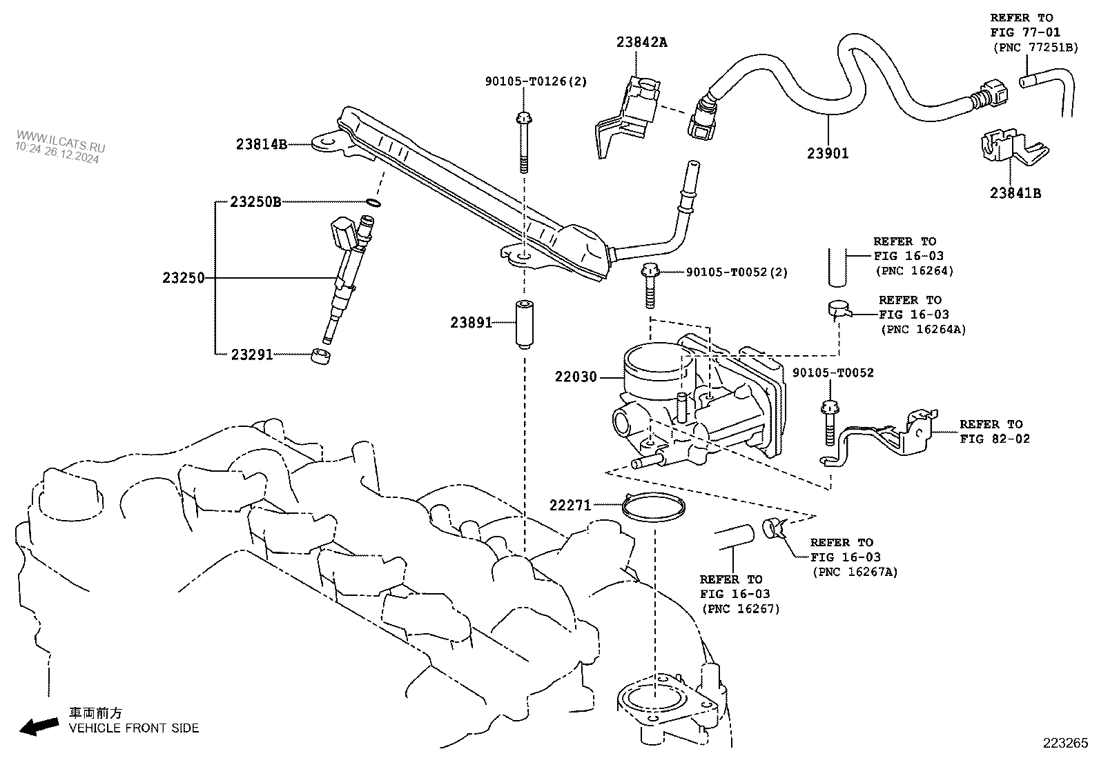 Fuel Injection System Toyota Yaris Vios Limo&(149330)