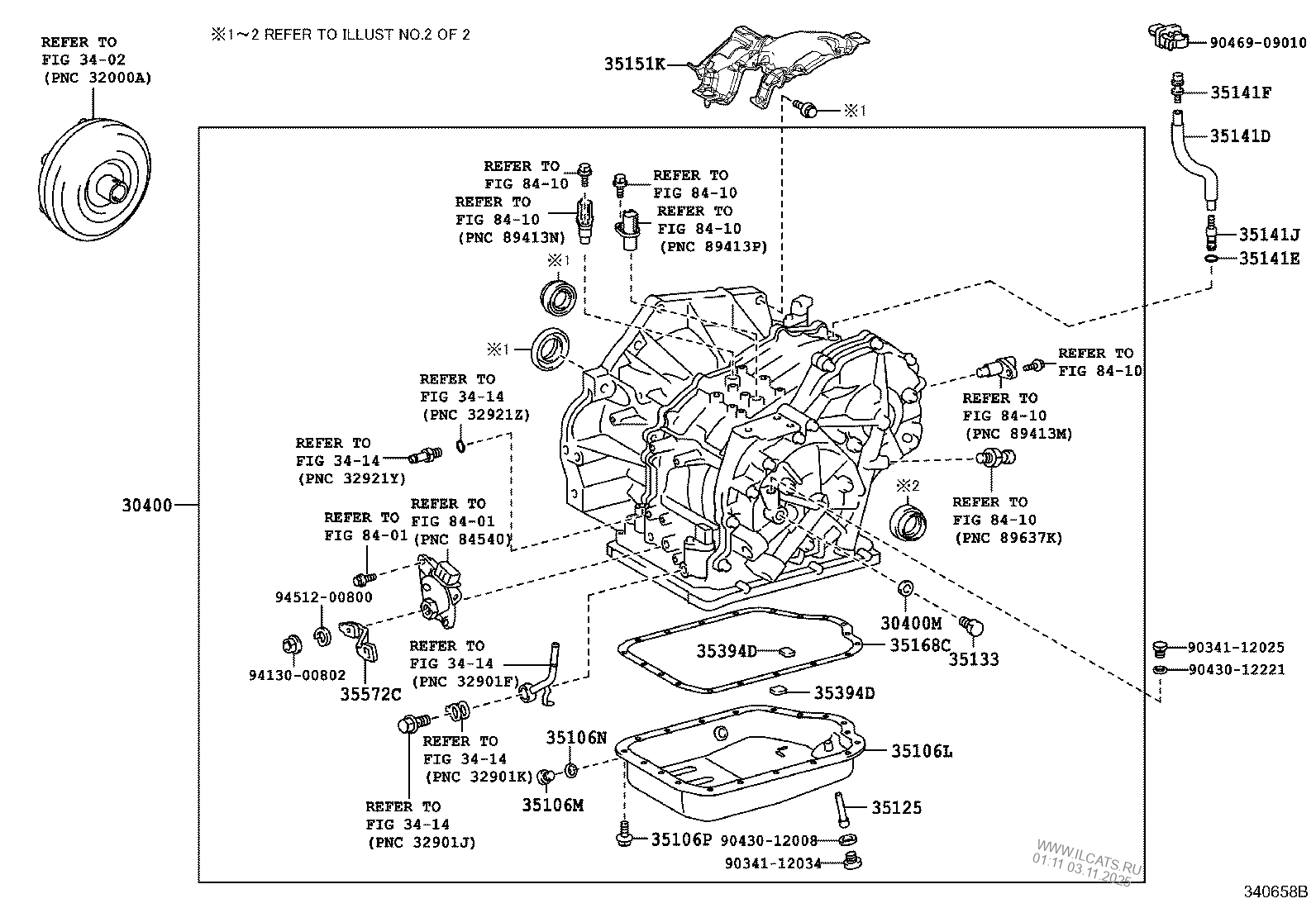 TRANSAXLE ASSY(CVT) TOYOTA ALPHARD/VELLFIRE/HV&(713240)