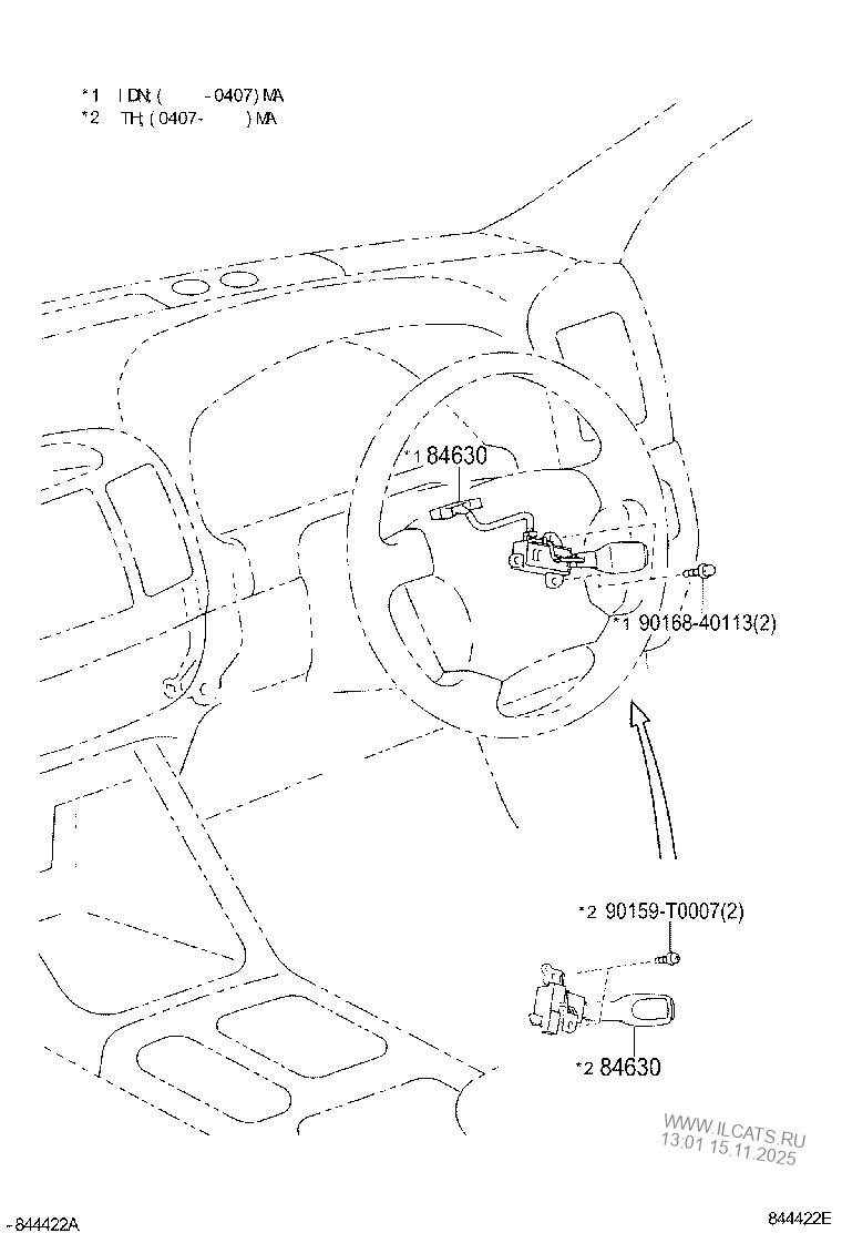 CRUISE CONTROL (AUTO DRIVE) TOYOTA CAMRY&(284370)