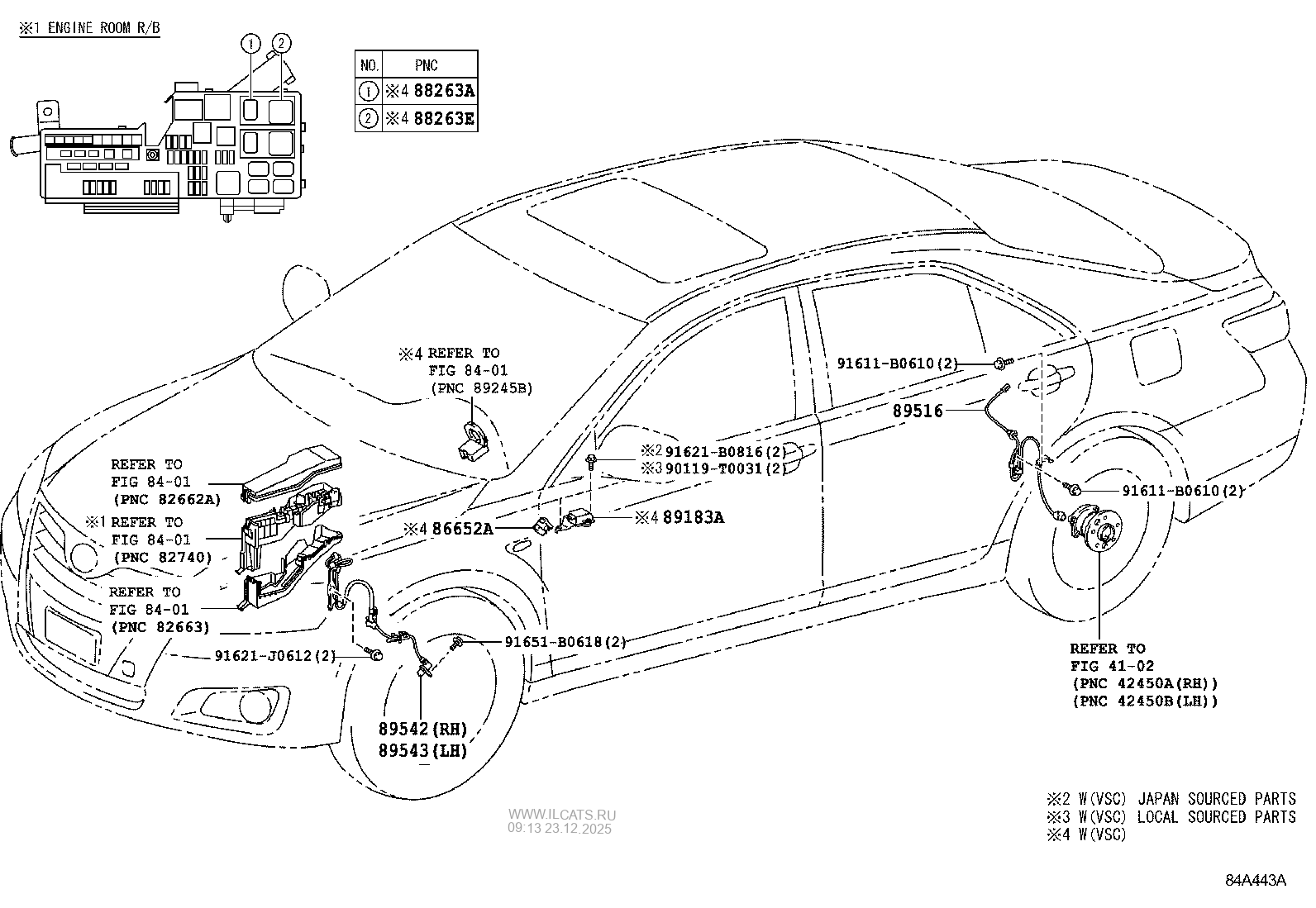 ABS & VSC TOYOTA CAMRY/HYBRID (ASIA)&(283310)