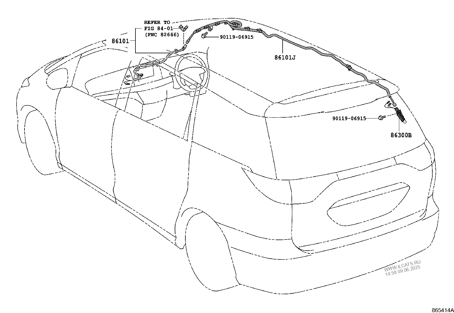 Toyota previa схемы