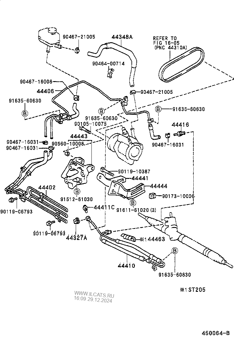 POWER STEERING TUBE TOYOTA CELICA&(252370)