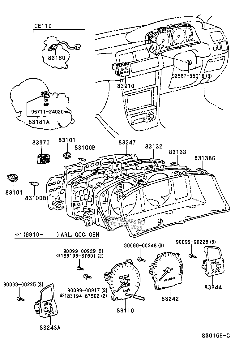 Toyota corolla sed wg