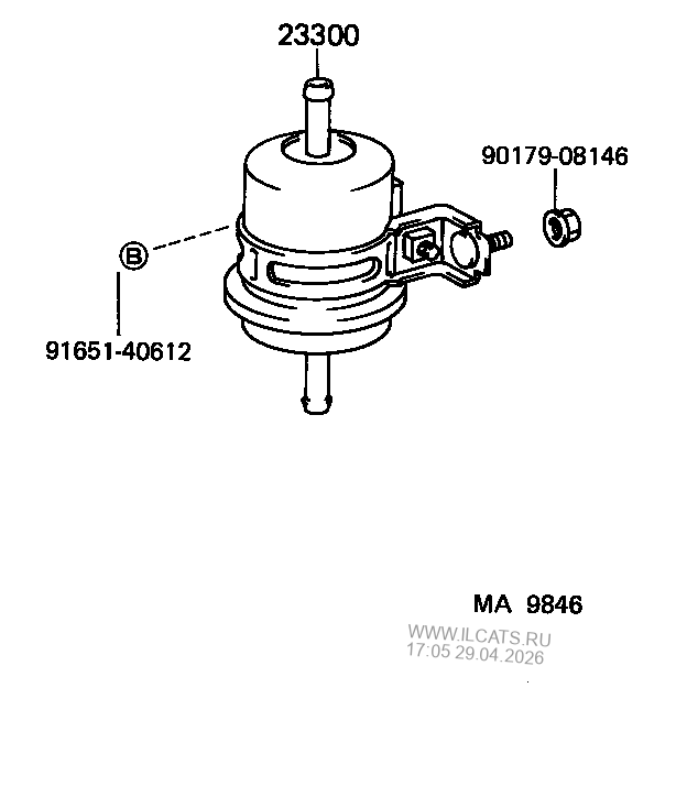 FUEL FILTER TOYOTA LAND CRUISER&(791330)