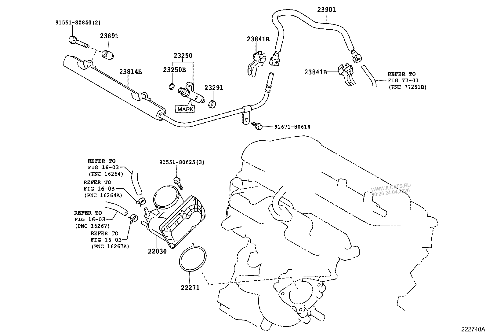 ИНЖЕКЦИОННАЯ СИСТЕМА ЗАПИТКИ TOYOTA AQUA&(125110)