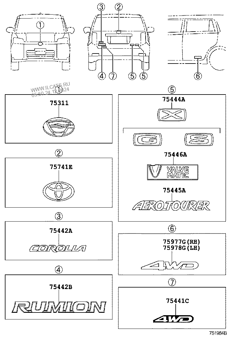 Toyota Corolla Interior Parts Names | Reviewmotors.co