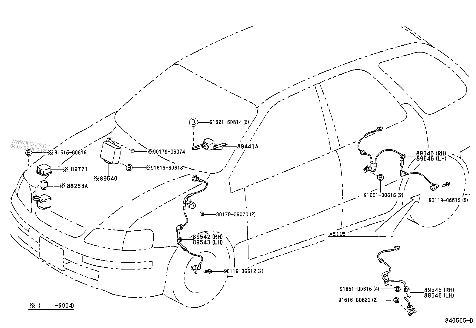 Тойота королла спасио схема. Датчики на Toyota Corolla Spacio 1997. АВС датчики Тойота Королла 120 места расположения. АВС датчики Тойота Королла места расположения. Тормозная система Тойота Спасио 2002 год.