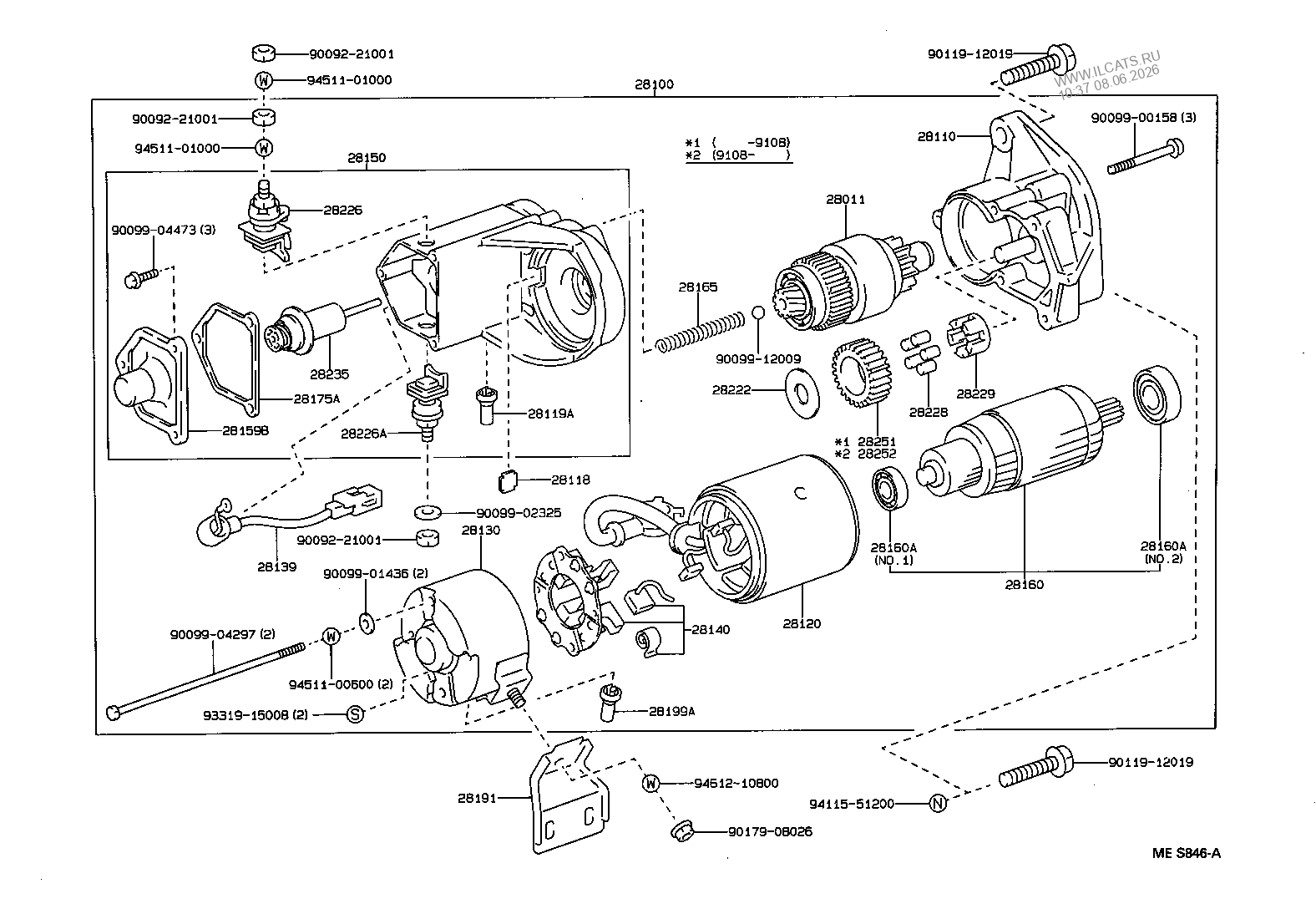 SWITCH RELAY COMPUTER TOYOTA SPRINTER 152130 
