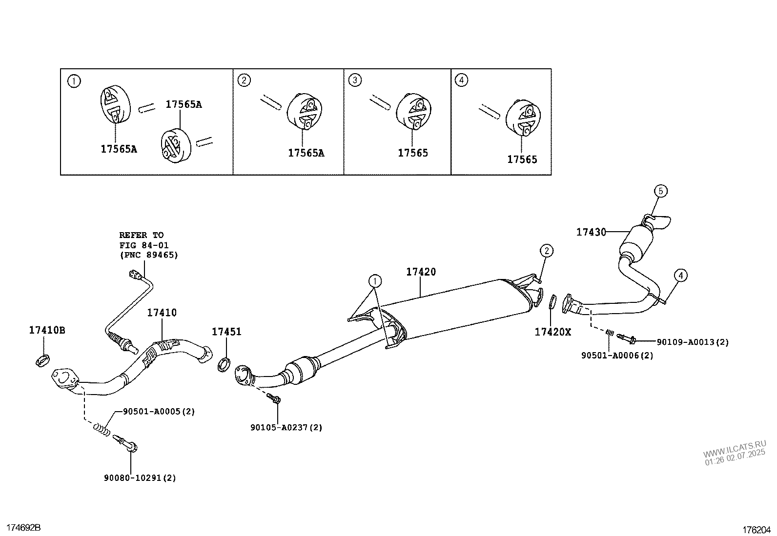 Toyota Rav4 Exhaust System Diagram - Diagram Resource Gallery