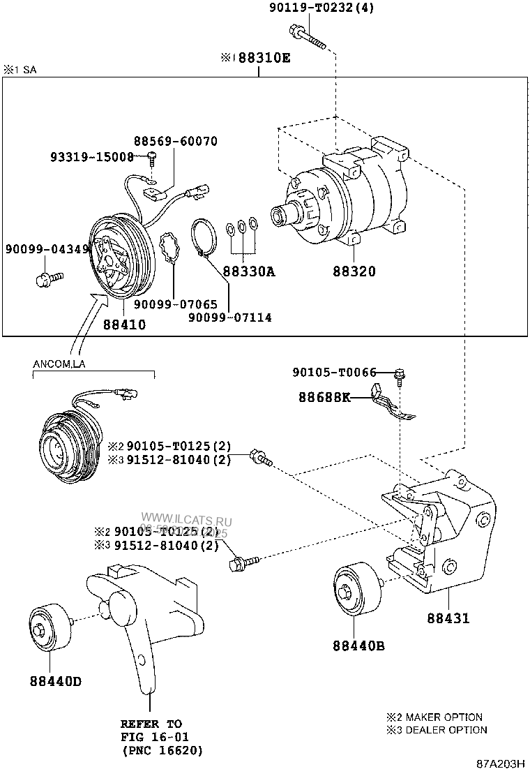 Heating Air Conditioning Compressor Toyota Hilux Nbsp 672370