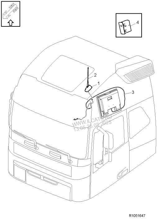 Антенна, радио VOLVO-TRUCKS FH565