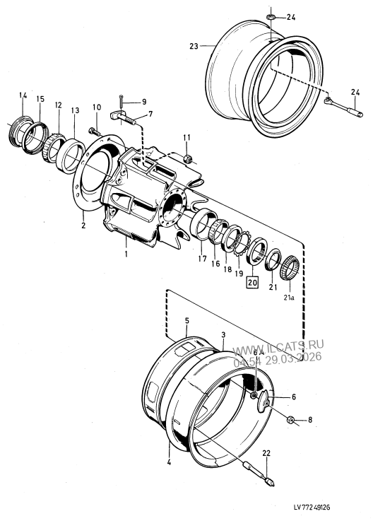 Кронштейн кабины вольво фн12 1075221 схема - фото