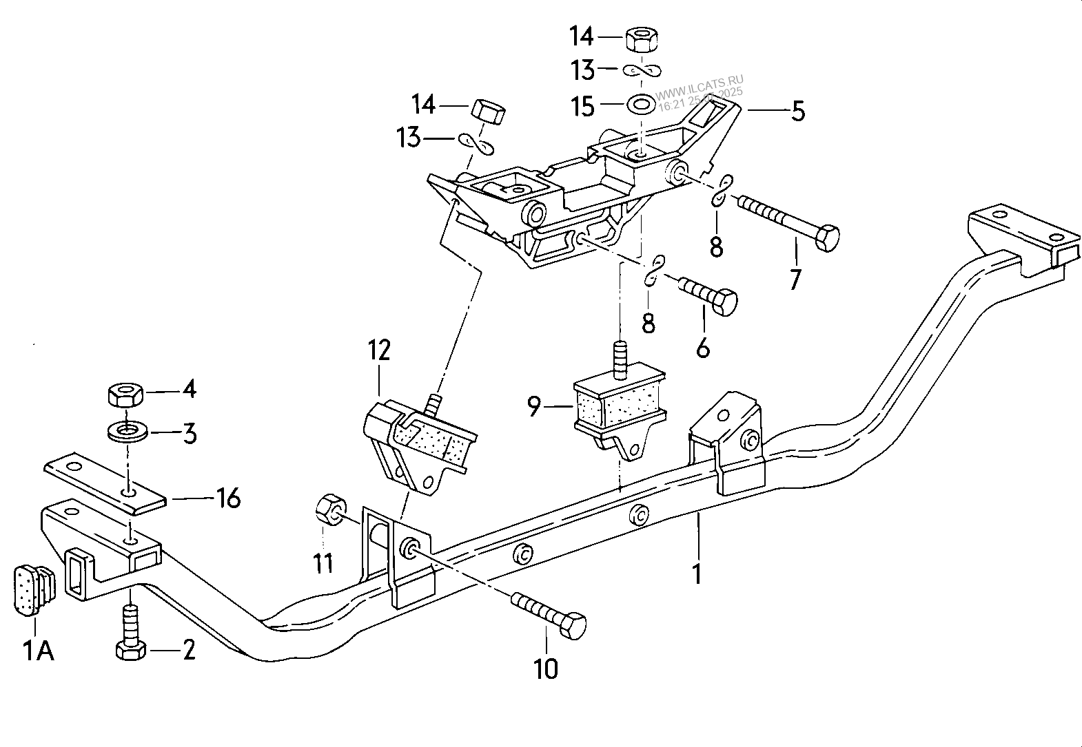 engine-brackets-bonded-rubber-bush-vw-typ-2-syncro