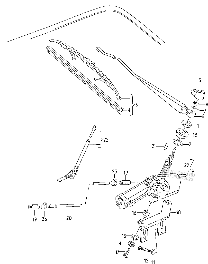 Выпускная труба. Нейтрализатор VW