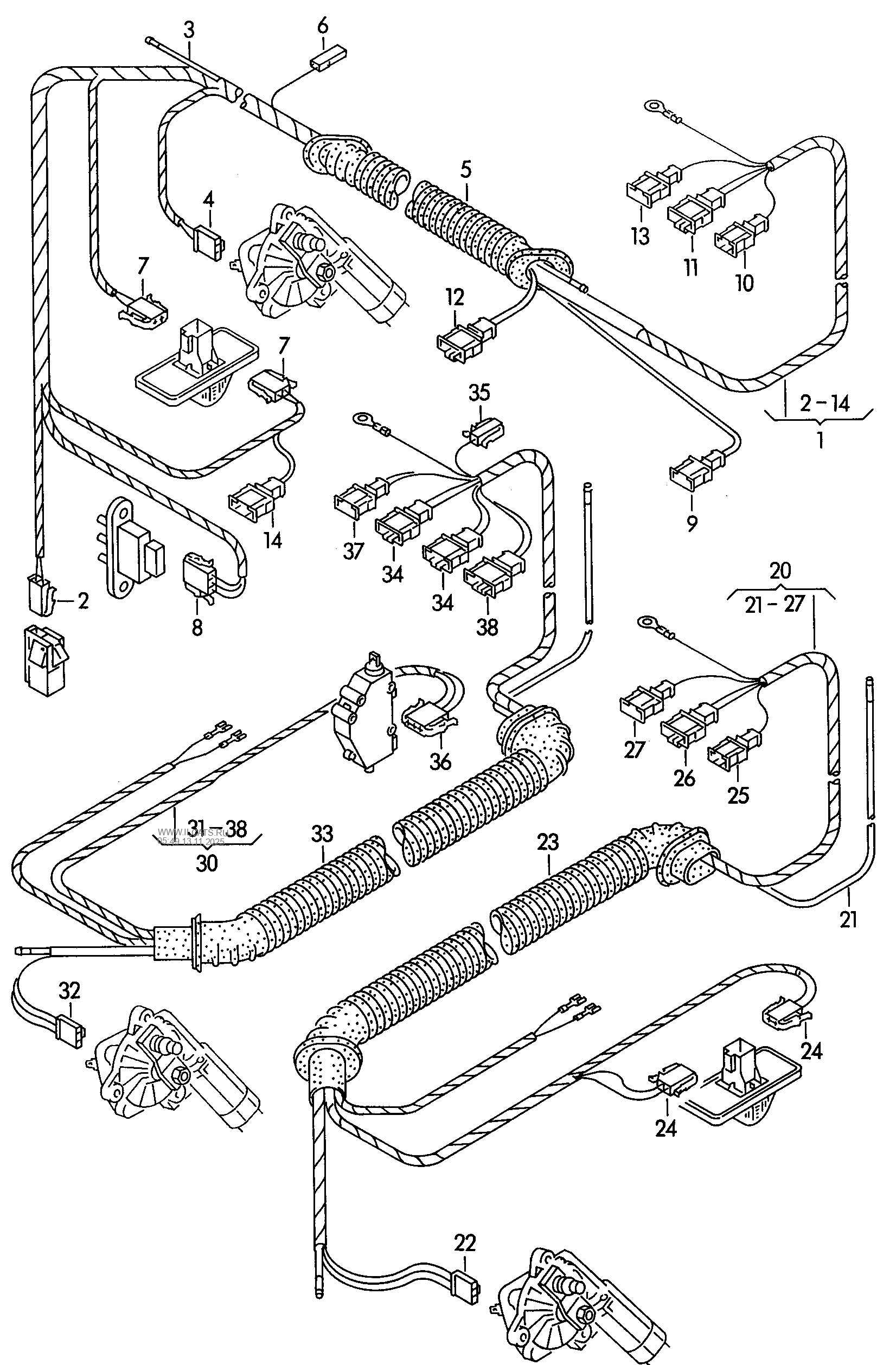 Vw T5 Tailgate Wiring Diagram Wiring Diagram