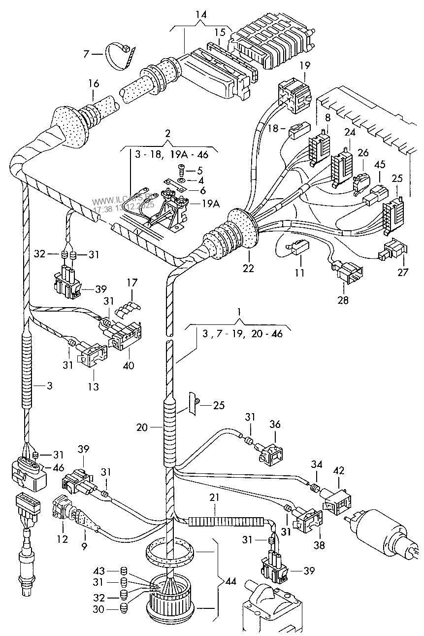 Diagram Of 3 4 Engine Compartment - Wiring Diagram