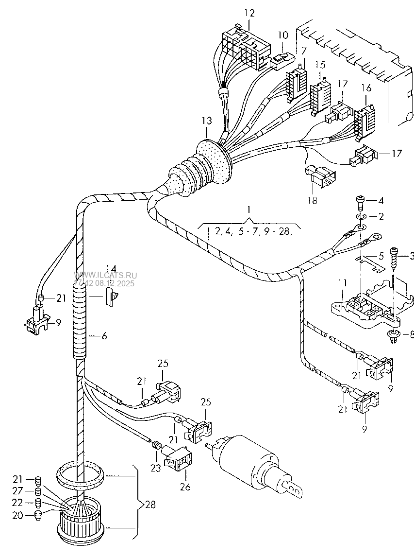 Diagram Of 3 4 Engine Compartment - Wiring Diagram