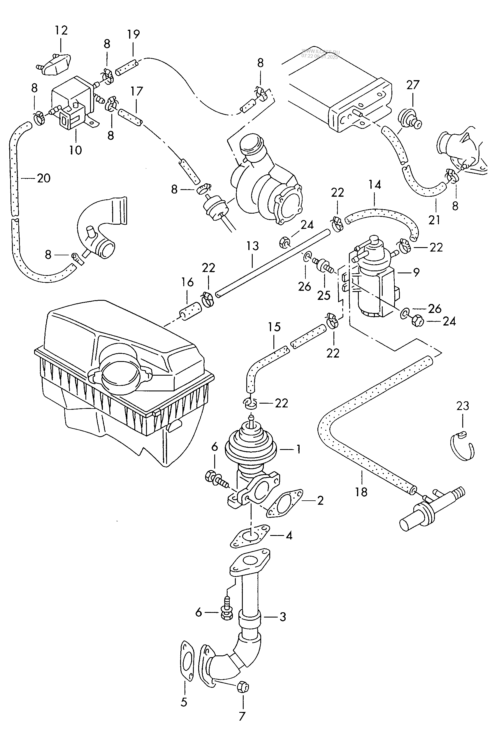 Подключение вакуумных шлангов шаран - 92 фото