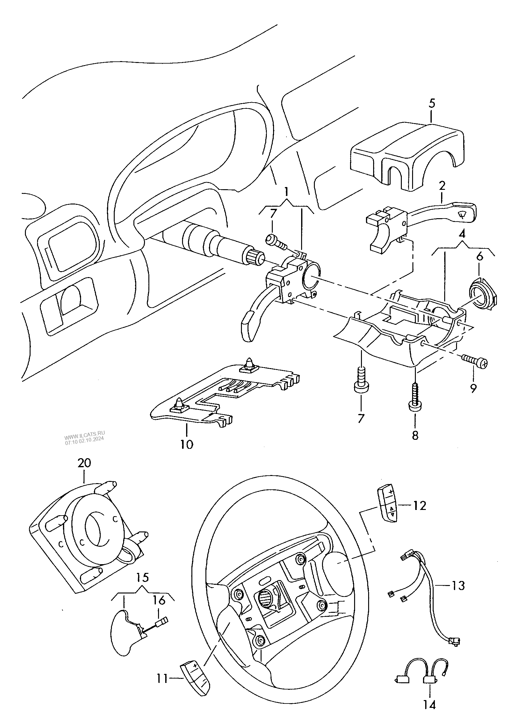 switch-for-turn-signals-main-and-dip-beams-headlight-flasher-wipers