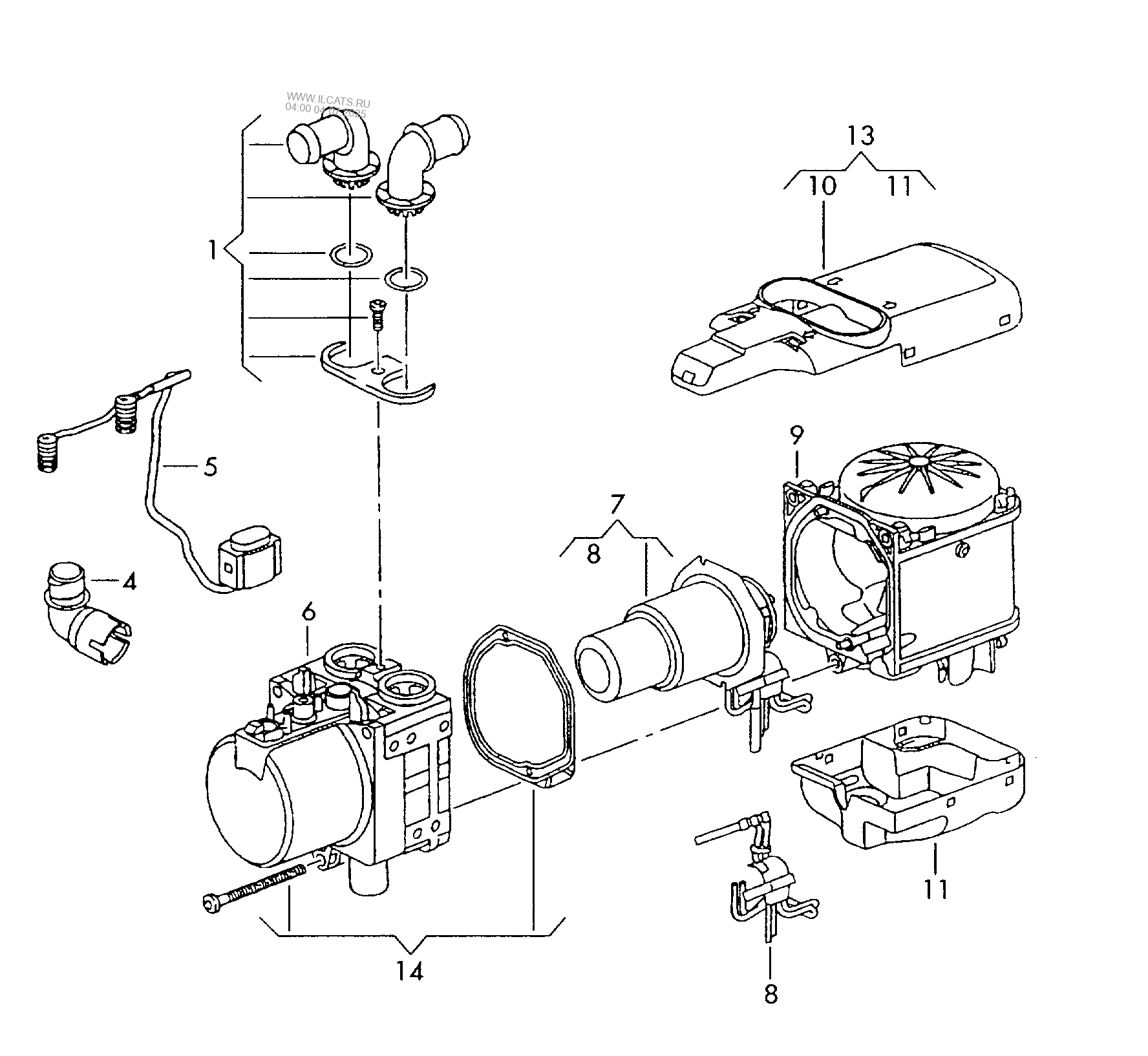 heater for additional heater. heater for auxiliary heater VW CADDY