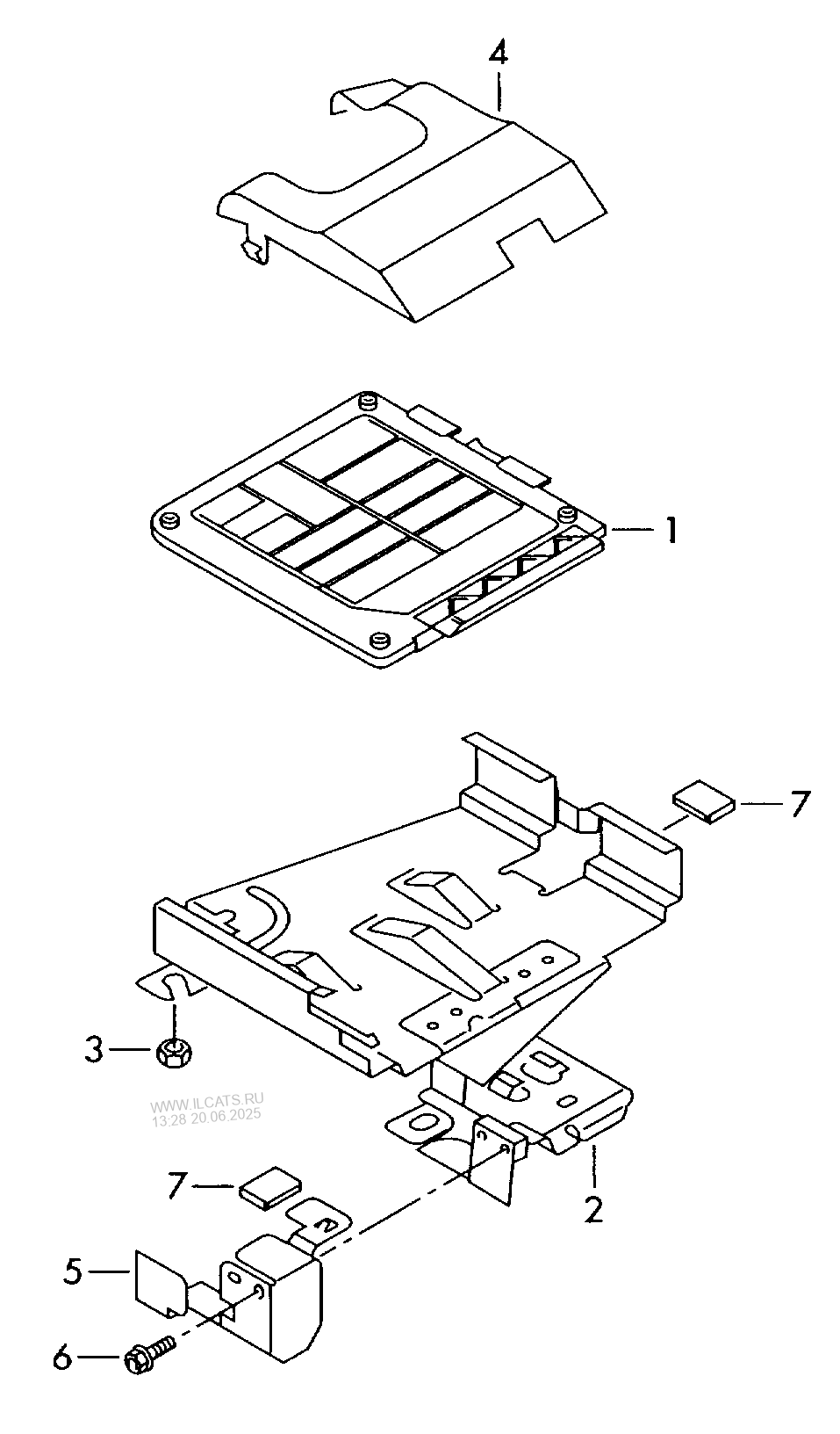 control-unit-for-petrol-engine-vw