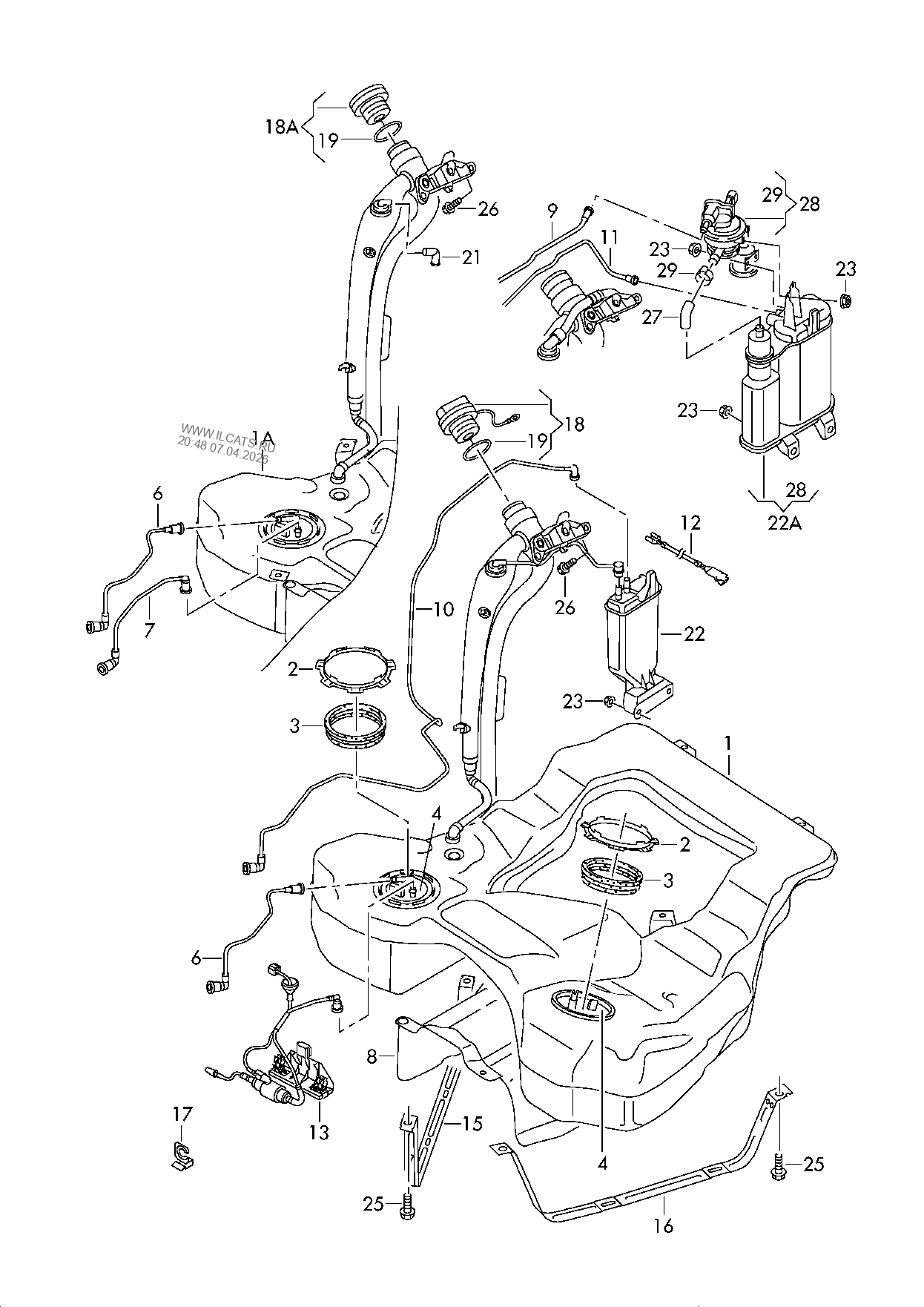 luggage compartment trim. rear lid trim panel VW
