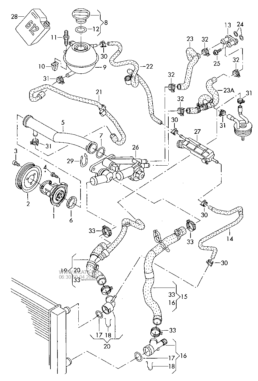 Шумоизоляция. Бутиловый уплотнительный шнур VW POLO/DERBY/VENTO-IND