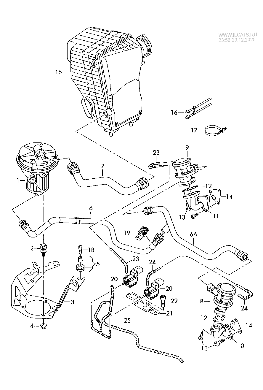 secondary air pump VW