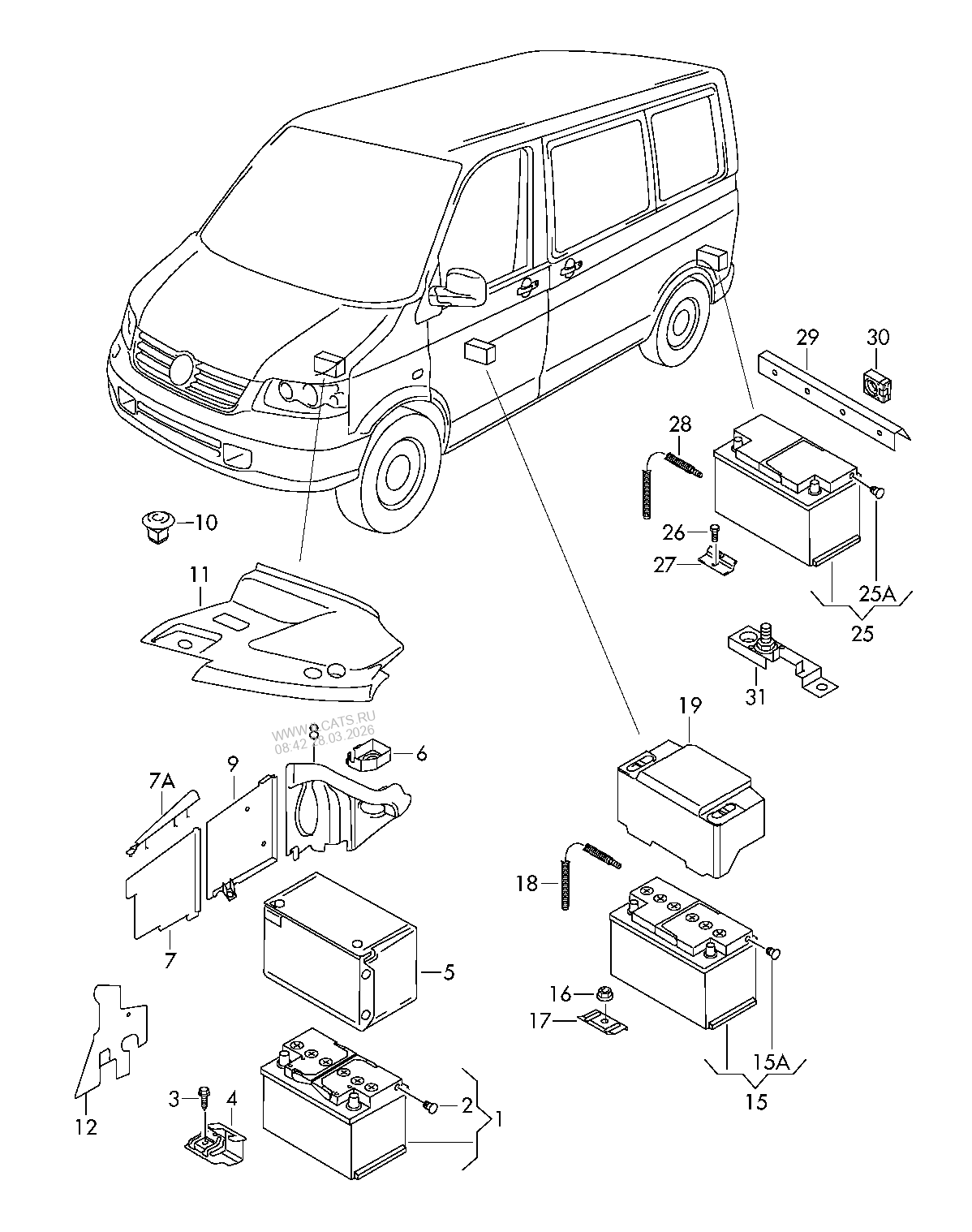 Охладитель наддув. воздуха VW